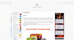 Desktop Screenshot of drukonline.pl