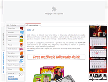 Tablet Screenshot of drukonline.pl